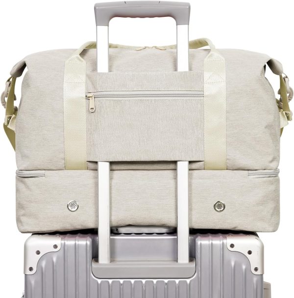 For Spirit Airlines 18x14x8 Personal Item Bag Underseat Carry On Bag with Wet Pocket & Shoe Compartment & USB Charging Port - Image 8